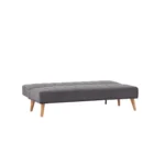 Futón Sofá Cama Nikko | Tela | Diseño Moderno | Gris - Imagen 4