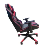 Silla Gamer Apex | Reclinación Extrema y Doble Soporte | Ecocuero | Negro/Rojo - Imagen 3