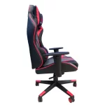Silla Gamer Apex | Reclinación Extrema y Doble Soporte | Ecocuero | Negro/Rojo - Imagen 4