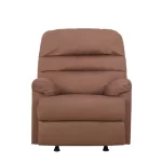 Bergere Compacto Reclinable Buzzati  | Microfibra Texturizada | Moca - Imagen 2
