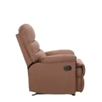 Bergere Compacto Reclinable Buzzati  | Microfibra Texturizada | Moca - Imagen 3
