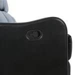 Bergere Reclinable Fleming | 3 Cuerpos | Ecocuero | Negro - Imagen 5
