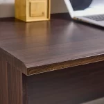 Escritorio Clásico Barcarola | 120 cm y Cajones con Cerradura | Melamina | Café Caoba - Imagen 5