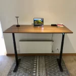 Escritorio Eléctrico Ascend Elite 140 cm | Controlador LCD digital y Doble Motor | Café/Negro - Imagen 2