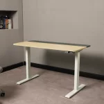 Escritorio Eléctrico Harmony Flow 120 cm | Arce/Blanco - Imagen 3