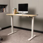 Escritorio Eléctrico Harmony Flow 120 cm | Arce/Blanco - Imagen 4