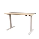 Escritorio Eléctrico Harmony Flow 120 cm | Arce/Blanco