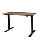 Escritorio Eléctrico Harmony Flow 120 cm | Nogal/Negro