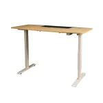 Escritorio Eléctrico Harmony Flow 140 cm | Arce/Blanco