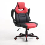 Silla Gamer Blitz | Mecedora | Ecocuero | Negro/Rojo - Imagen 4