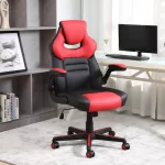 Silla Gamer Blitz | Mecedora | Ecocuero | Negro/Rojo - Imagen 3