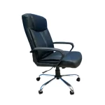 Silla Ejecutiva Hamilton | Respaldo Alto y Mecedora | Ecocuero | Negro - Imagen 4