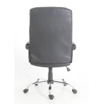 Silla Ejecutiva Hamilton | Respaldo Alto y Mecedora | Ecocuero | Negro - Imagen 6
