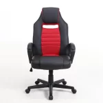 Silla Gamer Ignite | Mecedora  y Malla Transpirable Híbrida | Malla y Ecocuero | Negro/Rojo - Imagen 2