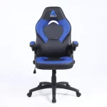 Silla Ejecutiva Oxford | Mecedora y Apoyabrazos Ajustables | Ecocuero y Ventilación| Negro/Azul - Imagen 2