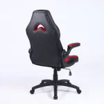 Silla Ejecutiva Oxford | Mecedora y Apoyabrazos Ajustables | Ecocuero y Ventilación| Negro/Rojo - Imagen 8