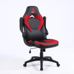 Silla Ejecutiva Oxford | Mecedora y Apoyabrazos Ajustables | Ecocuero y Ventilación| Negro/Rojo - Imagen 5
