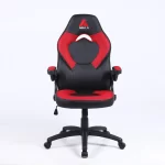 Silla Ejecutiva Oxford | Mecedora y Apoyabrazos Ajustables | Ecocuero y Ventilación| Negro/Rojo - Imagen 2