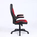 Silla Ejecutiva Oxford | Mecedora y Apoyabrazos Ajustables | Ecocuero y Ventilación| Negro/Rojo - Imagen 7