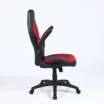Silla Ejecutiva Oxford | Mecedora y Apoyabrazos Ajustables | Ecocuero y Ventilación| Negro/Rojo - Imagen 6