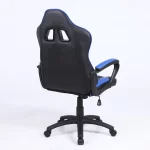 Silla Ejecutiva Preston | Mecedora y Orificios de Ventilación | Ecocuero | Negro/Azul - Imagen 8