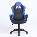 Silla Ejecutiva Preston | Mecedora y Orificios de Ventilación | Ecocuero | Negro/Azul - Imagen 2
