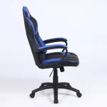 Silla Ejecutiva Preston | Mecedora y Orificios de Ventilación | Ecocuero | Negro/Azul - Imagen 7