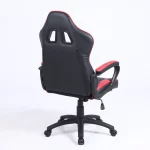 Silla Ejecutiva Preston | Mecedora y Orificios de Ventilación | Ecocuero | Negro/Rojo - Imagen 8