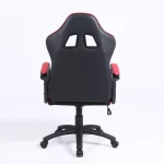 Silla Ejecutiva Preston | Mecedora y Orificios de Ventilación | Ecocuero | Negro/Rojo - Imagen 9