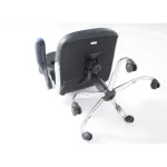 Silla Gamer Spectre | Mecedora con Curva Lumbar | Ecocuero | Negro/Azul - Imagen 6