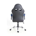 Silla Gamer Spectre | Mecedora con Curva Lumbar | Ecocuero | Negro/Azul - Imagen 5