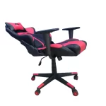 Silla Gamer Vortex | Reclinación Extrema y Soporte | Ecocuero | Negro/Rojo - Imagen 4