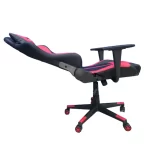 Silla Gamer Vortex | Reclinación Extrema y Soporte | Ecocuero | Negro/Rojo - Imagen 5