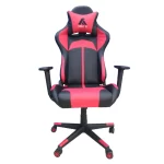 Silla Gamer Vortex | Reclinación Extrema y Soporte | Ecocuero | Negro/Rojo - Imagen 2