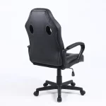 Silla Ejecutiva Wellington | Mecedora y Orificios de Ventilación | Ecocuero | Negro - Imagen 4