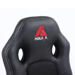 Silla Ejecutiva Wellington | Mecedora y Orificios de Ventilación | Ecocuero | Negro - Imagen 9