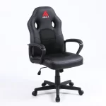 Silla Ejecutiva Wellington | Mecedora y Orificios de Ventilación | Ecocuero | Negro