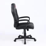 Silla Ejecutiva Wellington | Mecedora y Orificios de Ventilación | Ecocuero | Negro - Imagen 3