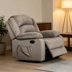 Bergere Masajeador Reclinable Musil | Calor y 8 Puntos | Café Grisáceo - Imagen 5