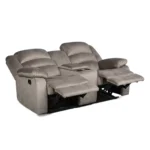 Sofa Bergere Reclinable Musil | 2 Cuerpos | Café Grisáceo - Imagen 5