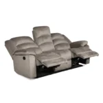 Sofa Bergere Reclinable Musil | 3 Cuerpos | Café Grisáceo - Imagen 3