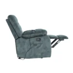 Bergere Masajeador Reclinable Hemingway | Calor y 8 Puntos | Gris Azulado - Imagen 6