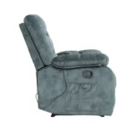 Bergere Masajeador Reclinable Hemingway | Calor y 8 Puntos | Gris Azulado - Imagen 5