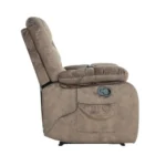 Bergere Masajeador Reclinable Hemingway | Calor y 8 Puntos | Café - Imagen 7