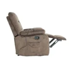 Bergere Masajeador Reclinable Hemingway | Calor y 8 Puntos | Café - Imagen 6